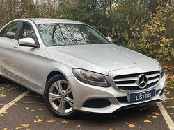 Silver Used 2017 Mercedes C200 Executive Sedan | £10,450 (Fair price)