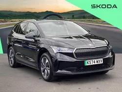 Black Used 2024 Skoda Enyaq iV SUV | £29,752 (A bit pricey)