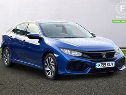 Blue Used 2019 Honda Civic SE Hatchback | £10,099 (Super price)