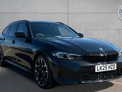 Black Used 2025 BMW 320 M Sport Estate | £40,944