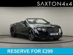 Black Used 2017 Bentley Continental GT Convertible Cabriolet | £62,000