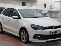 White Used 2013 VW Polo R-line Hatchback | £8,495 (Expensive)