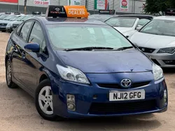 Blue Used 2012 Toyota Prius T3 Hatchback | £4,975 (A bit pricey)