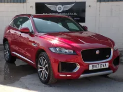 Red Used 2017 Jaguar F-Pace S SUV | £14,999 (Super price)
