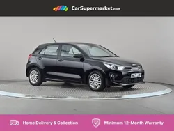 Black Used 2021 Kia Rio 2 Hatchback | £10,897 (Fair price)