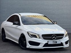 White Used 2016 Mercedes CLA220 AMG line Sedan | £11,995 (Fair price)