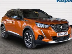 Orange Used 2022 Peugeot 2008 GTi SUV | £16,700 (Fair price)