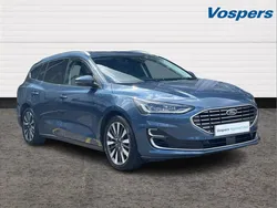 Blue Used 2022 Ford Focus Titanium Estate | £15,989 (A bit pricey)