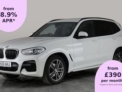 White Used 2020 BMW X3 M Sport SUV | £25,072 (Good price)