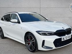 White Used 2022 BMW 320 M Sport Estate | £30,790 (Expensive)