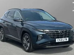 Blue Used 2021 Hyundai Tucson Premium SUV | £18,255 (Fair price)