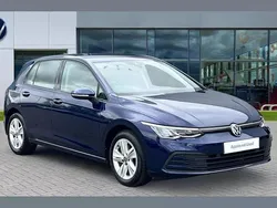 Atlantic blue metallic Used 2022 VW Golf VIII Life Hatchback | £16,184 (Good price)