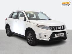 White Used 2021 Suzuki Vitara SZ4 SUV | £11,295 (Good price)
