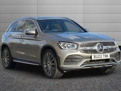 Mojave silver Used 2022 Mercedes GLC300 AMG Line Premium Estate | £32,494 (Good price)