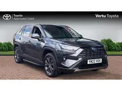 Grey Used 2022 Toyota RAV4 Hybrid Design SUV | £26,865 (Good price)