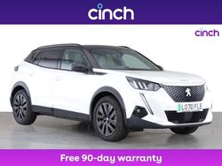 White Used 2021 Peugeot e-2008 GTi SUV | £12,349 (Fair price)