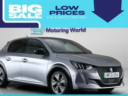 Grey Used 2021 Peugeot e-208 GT Hatchback | £11,100 (Fair price)