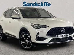 Solid arctic white Used 2023 MG HS SE SUV | £16,812 (Fair price)
