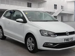 White Used 2016 VW Polo Match Hatchback | £7,994 (Fair price)