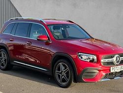 Red Used 2022 Mercedes GLB200 AMG Line Premium SUV | £27,480 (Fair price)
