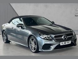 Grey Used 2018 Mercedes E220 AMG line Cabriolet | £18,780 (Fair price)