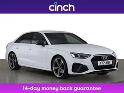 White Used 2021 Audi A4 Black Edition Sedan | £21,499 (Fair price)