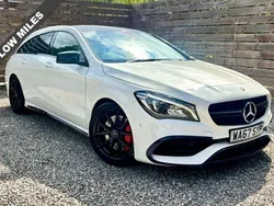 White Used 2017 Mercedes CLA45 AMG Shooting Brake AMG Estate | £23,995