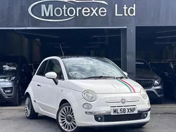 White Used 2008 Fiat 500 Lounge Hatchback | £2,750 (A bit pricey)