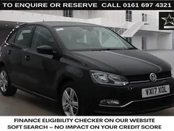 Black Used 2017 VW Polo Match Hatchback | £8,970 (Fair price)