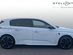 White Used 2024 Peugeot e-308 GT Hatchback | £19,740 (Fair price)