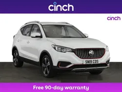 White Used 2019 MG ZS Sedan | £10,599 (Fair price)