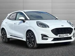 Frozen white Used 2022 Ford Puma Gen-E ST-Line X Hatchback | £18,895 (Fair price)