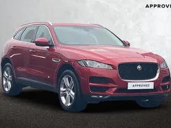 Red Used 2016 Jaguar F-Pace Portfolio SUV | £16,350 (Fair price)