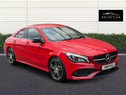 Red Used 2017 Mercedes CLA220 AMG line Sedan | £7,995 (Good price)