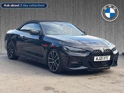 Black Used 2021 BMW 430 Cabriolet M Sport Cabriolet | £30,799