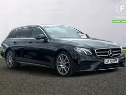Black Used 2020 Mercedes E350 AMG line Estate | £24,599 (Good price)