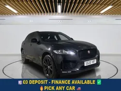 Black Used 2020 Jaguar F-Pace Chequered Flag SUV | £21,699 (Good price)
