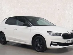 White Used 2022 Skoda Fabia Colour Edition Hatchback | £13,862 (Fair price)