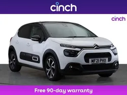 White Used 2021 Citroën C3 PureTech Hatchback | £11,469 (Fair price)