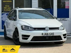 White Used 2016 VW Golf VII R Estate | £14,950 (Fair price)