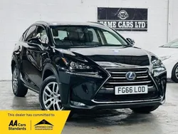 Black Used 2016 Lexus NX300h Luxury Line SUV | £13,500 (Expensive)