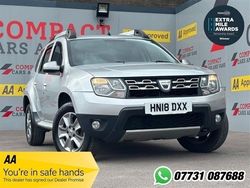 Silver Used 2018 Dacia Duster Lauréate SUV | £6,995 (Fair price)