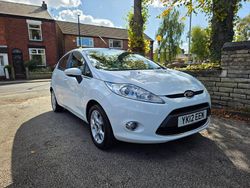 White Used 2012 Ford Fiesta Zetec Hatchback | £4,800 (A bit pricey)