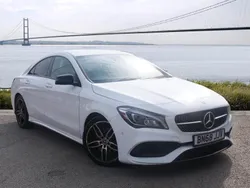 White Used 2018 Mercedes CLA220 AMG line Sedan | £14,881 (Fair price)