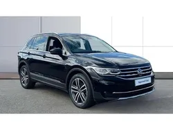 Black Used 2022 VW Tiguan Elegance SUV | £23,995 (Fair price)
