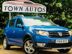 Blue Used 2015 Dacia Sandero Ambiance Hatchback | £4,990 (Fair price)