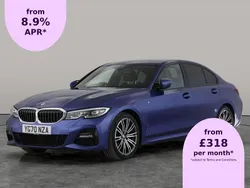 Blue Used 2020 BMW 320 M Sport Sedan | £21,384 (Fair price)