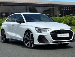 White Used 2024 Audi S3 Black Edition Hatchback | £40,950