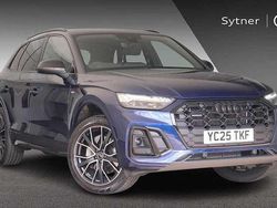 Blue Used 2025 Audi Q5 Black Edition SUV | £44,000 (A bit pricey)