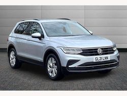 Silver Used 2021 VW Tiguan Life SUV | £17,790 (Fair price)